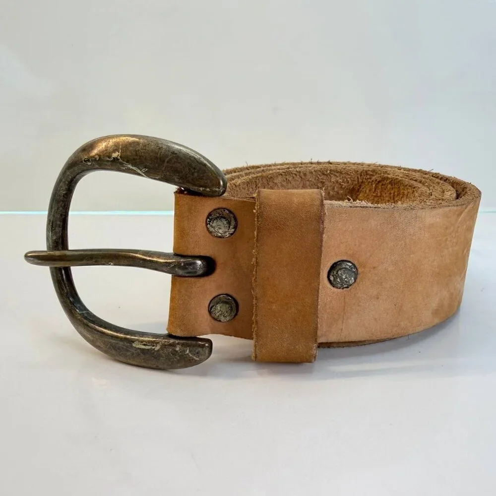 Women’s Cross Jeans Genuine Leather Belt – Size 80 / 96 cm – Made in Germany - Picture 2 of 12
